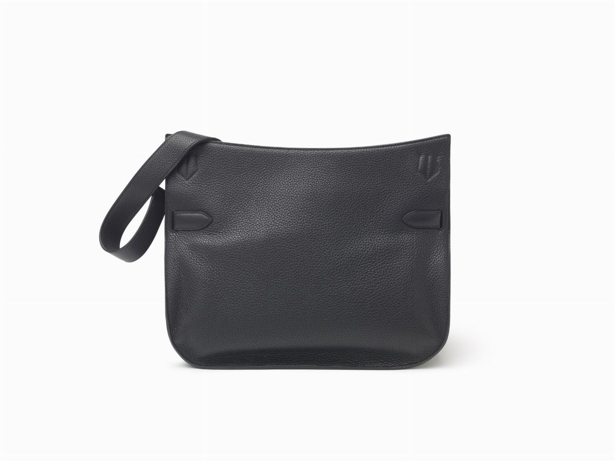 Hermès - Borsa Jypsiere, pelle taurillon clemence nera, 37 cm