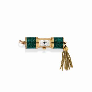 Pendente con orologio