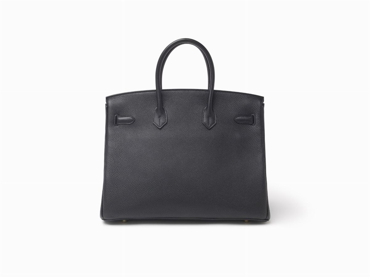 Borsa Hermès Birkin 35 cm in pelle Togo nera, 2011