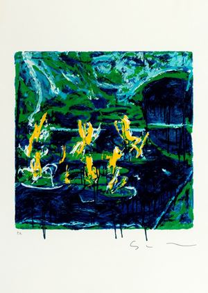 Schifano Mario -  Water lilies