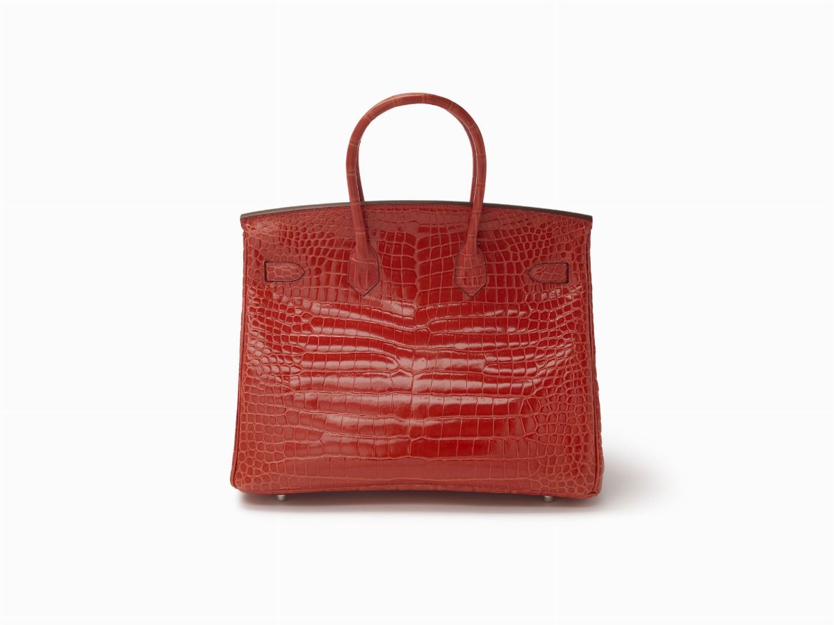 Hermès - Borsa Birkin, Coccodrillo Porosus 35 cm, 2012