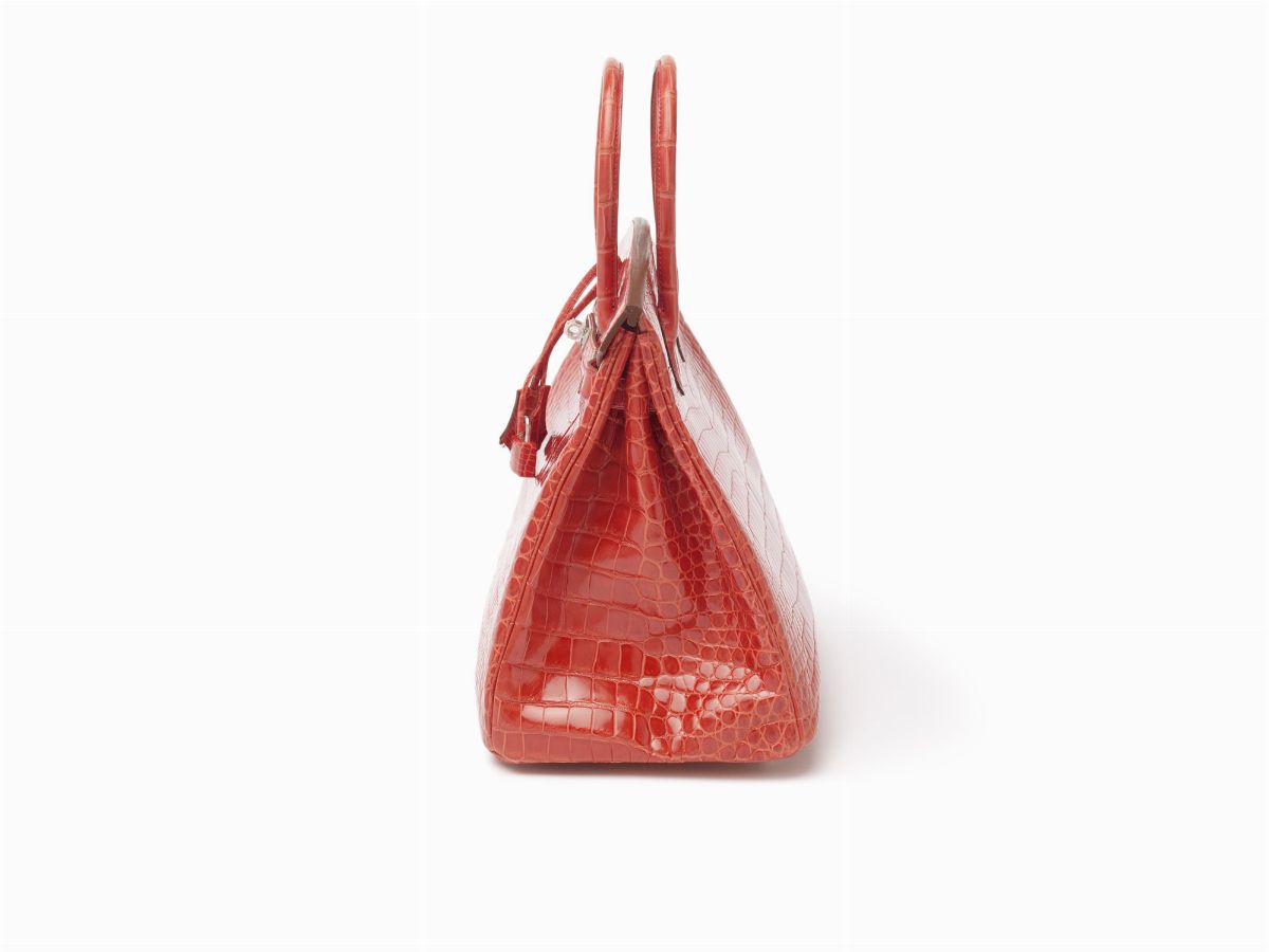 Hermès - Borsa Birkin, Coccodrillo Porosus 35 cm, 2012