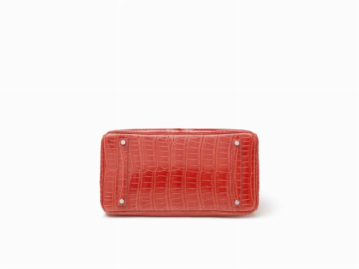 Hermès - Borsa Birkin, Coccodrillo Porosus 35 cm, 2012