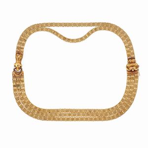 Collana in oro, inizio XX secolo