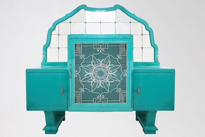 Credenza con Specchiera