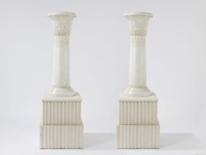 Pair of pedestals