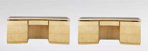Frigerio Luciano - Coppia di cassettiera-vanity