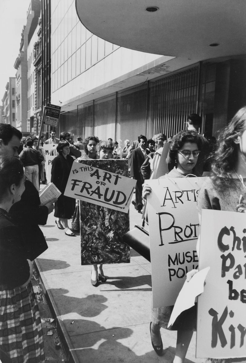 Larry Fried - Manifestazione, Guggenheim