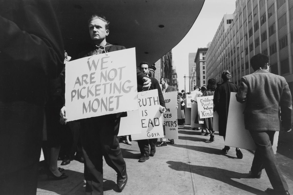 Larry Fried - Manifestazione, Guggenheim