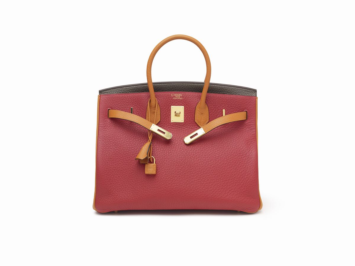 Hermès - Borsa Birkin Horse Shoe (Command Spéciale), 35 cm, pelle taurillon clemence, 2009