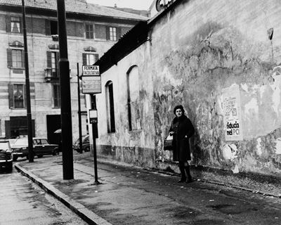 Milano, Via Biella - Stampa vintage alla gelatina ai sali d'argento