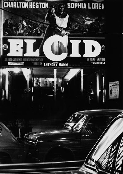 Milano, Cinema Corso, Galleria del Corso, stampa vintage alla gelatina ai sali d'argento