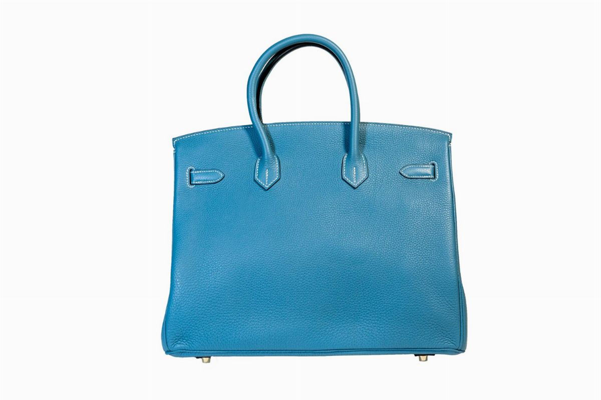 Hermès Blue Jean Togo Birkin 35