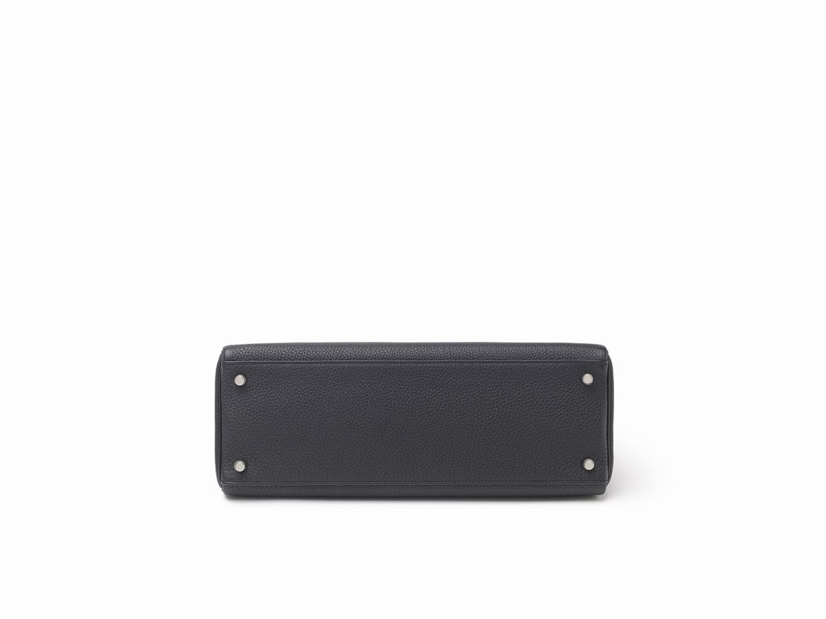 Hermès - Borsa Kelly Retourne, in pelle Togo nera, 35 cm, 2011