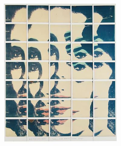Liz A.W. Ready Made - 35 polaroid montate a mosaico