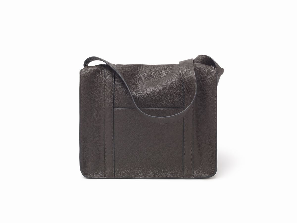 Hermès - Borsa Besace Steve, pelle taurilllon clemence, 35 cm, 2012