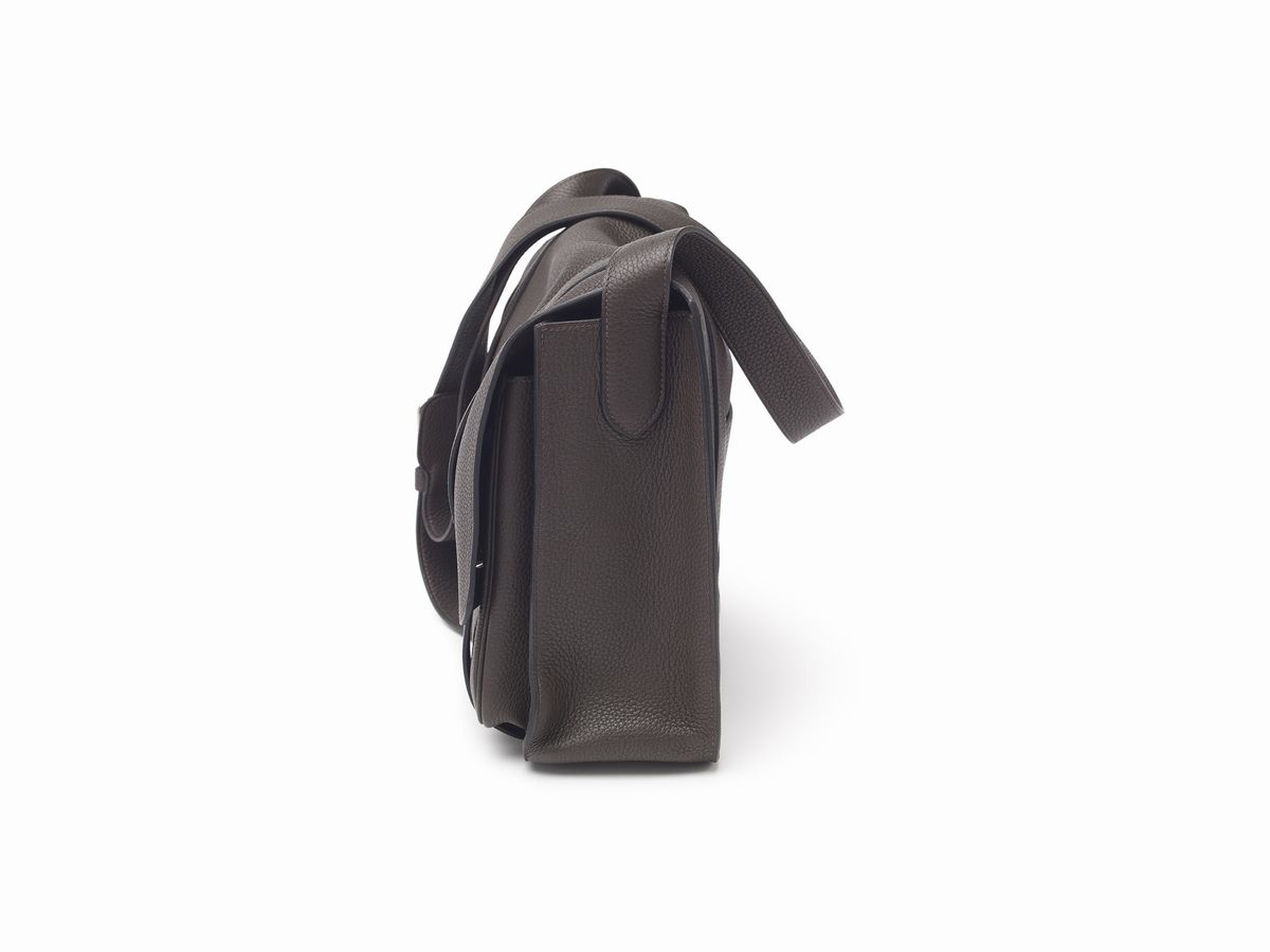 Hermès - Borsa Besace Steve, pelle taurilllon clemence, 35 cm, 2012