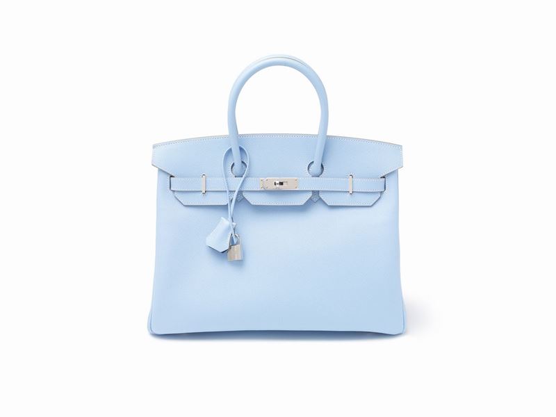 Light blue sale birkin bag