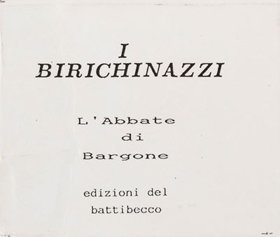 I Birichinazzi (L'abbate di Bargone)