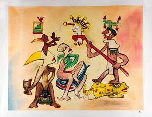 Matta Roberto Sebastian - Discovery of America