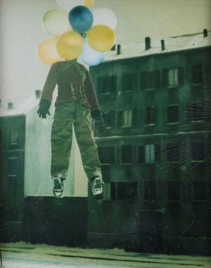 The Ballon Seller, from the series "Winter Stories"