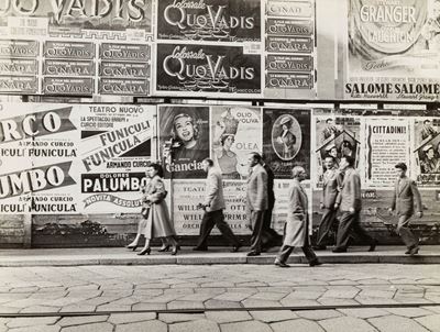 Milano - Stampa vintage alla gelatina ai sali d'argento