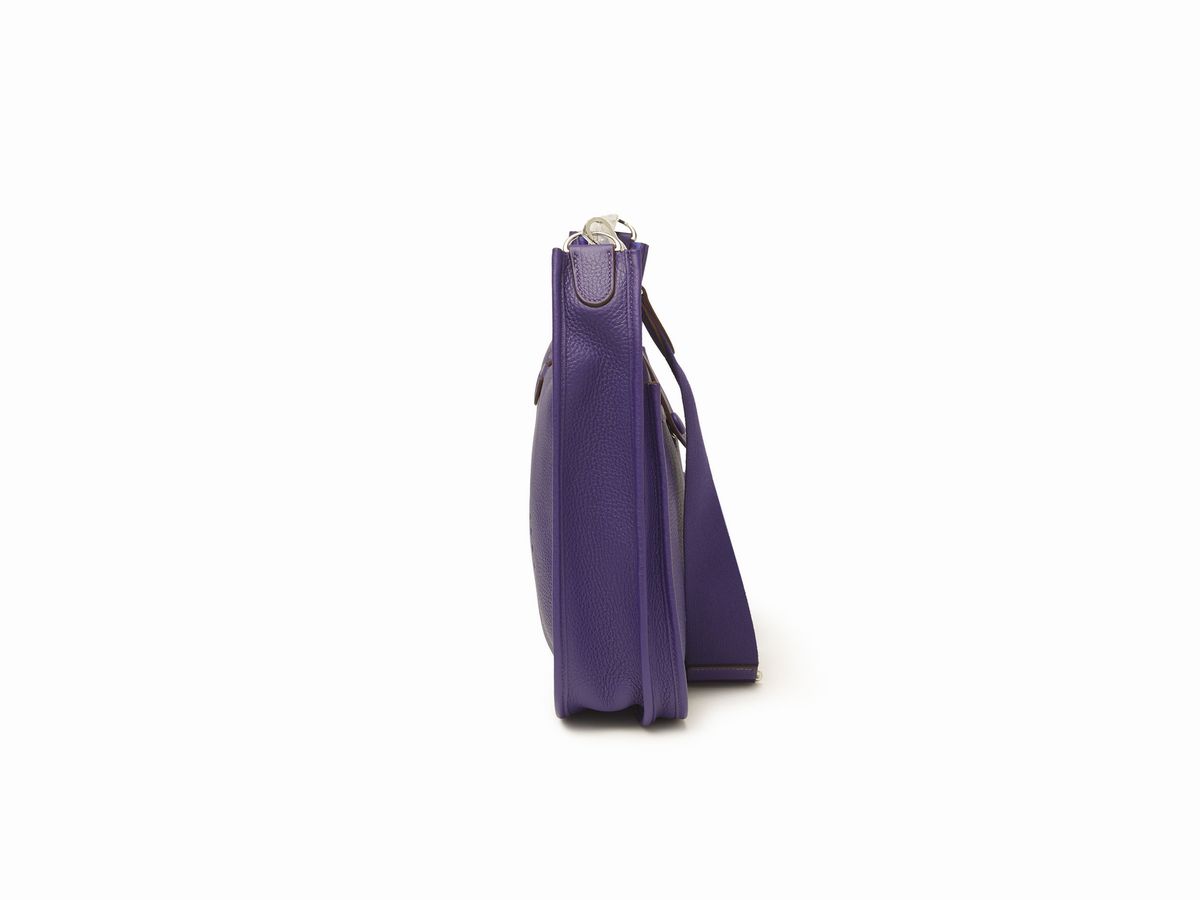 Hermès - Borsa Evelyne, 29 cm in pelle taurillon clemence color iris