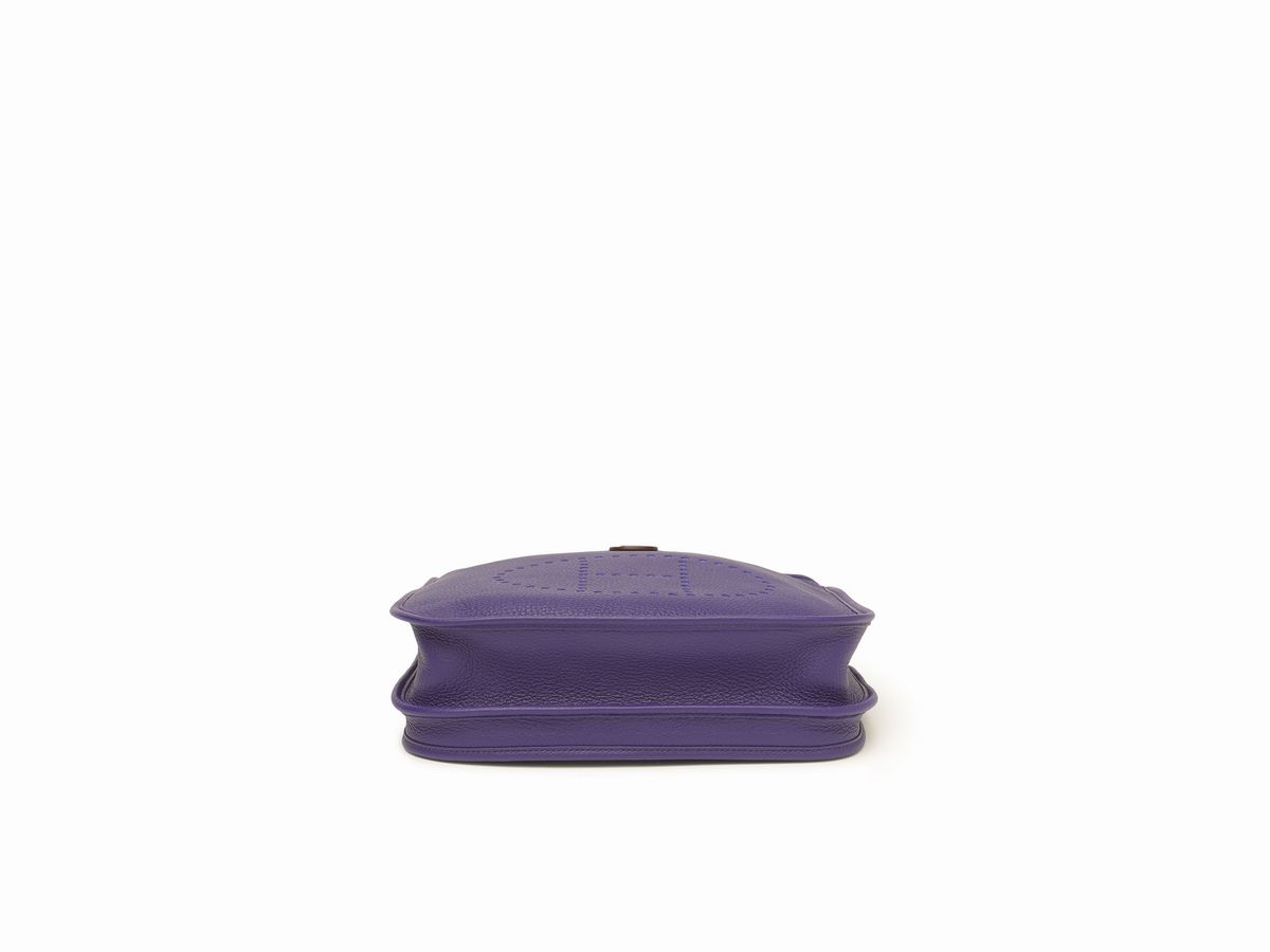 Hermès - Borsa Evelyne, 29 cm in pelle taurillon clemence color iris