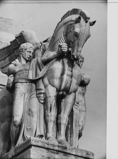 Milano, Stazione Centrale - Stampa vintage alla gelatina ai sali d'argento