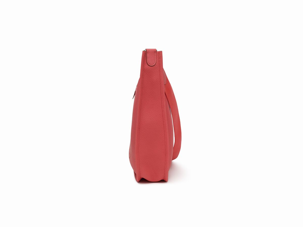 Hermès - Borsa Evelyne 33 cm, pelle taurillon clemence rosa Jaipur, 2012
