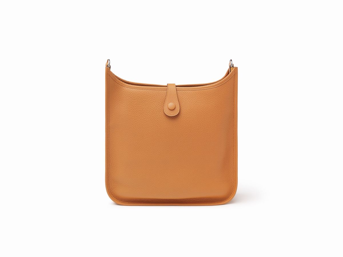 Hermès - Borsa Evelyne 29 cm, pelle taurillon clemence arancione, 2012
