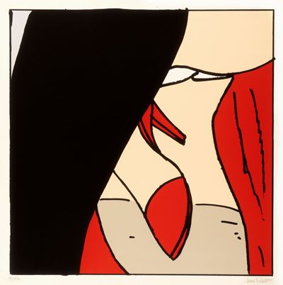 Portfolio "Tango", serigrafia su cartoncino