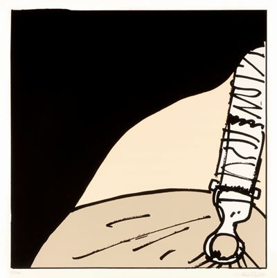 Portfolio 'Tango', serigrafia su cartoncino