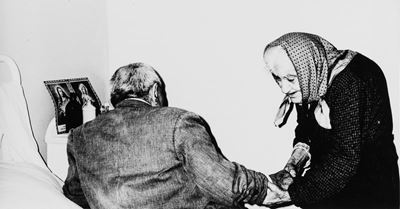 Verrà la morte e avrà i tuoi occhi, stampa vintage alla gelatina ai sali d'argento