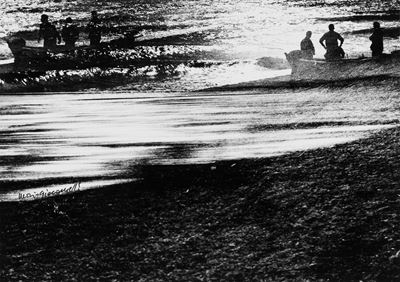 Il mare dei miei racconti, stampa vintage alla gelatina ai sali d'argento