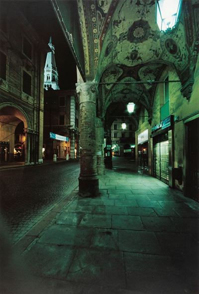 Via Emilia, Modena, C-print vintage