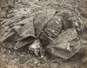 The Remains of an SS soldier