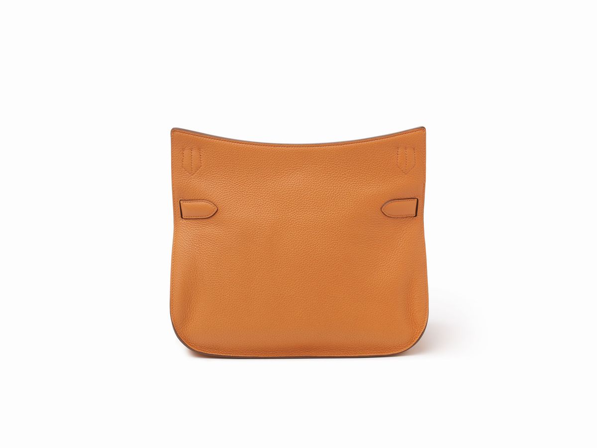 Hermès - Borsa Jypsiere, pelle taurillon clemence arancione, 34 cm, 2012