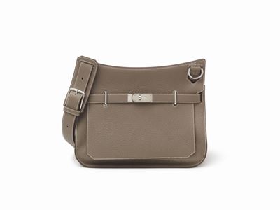 Borsa Jypsiere in pelle taurillon clemence, 34 cm, 2012