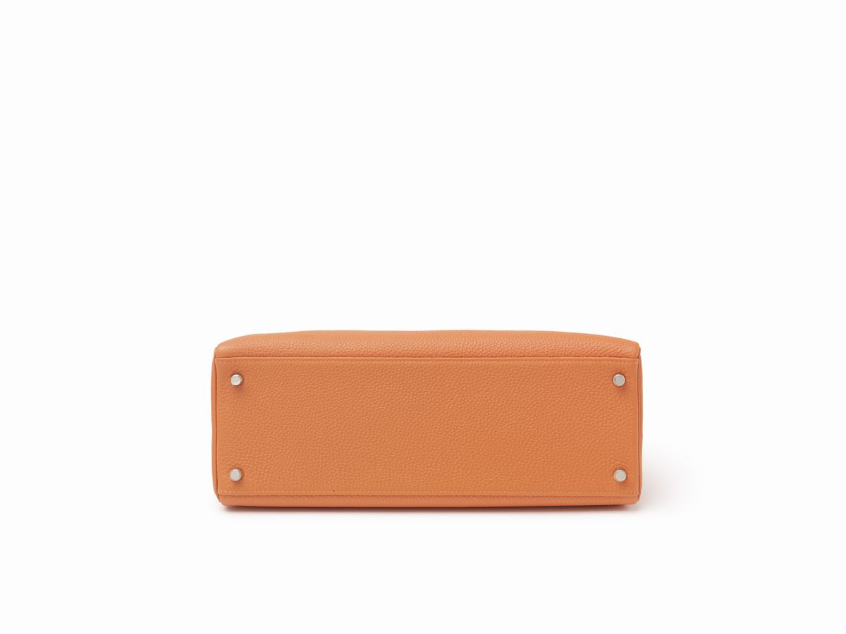Hermès - Borsa Kelly Retourne, 35 cm in pelle Togo arancione, 2011