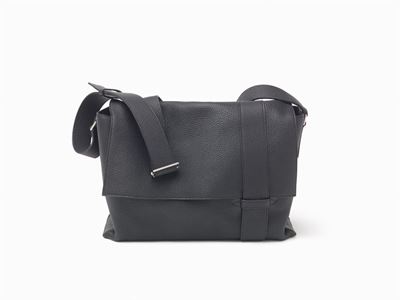 Alfred Besace, Borsa in pelle taurillon clemence 35 cm