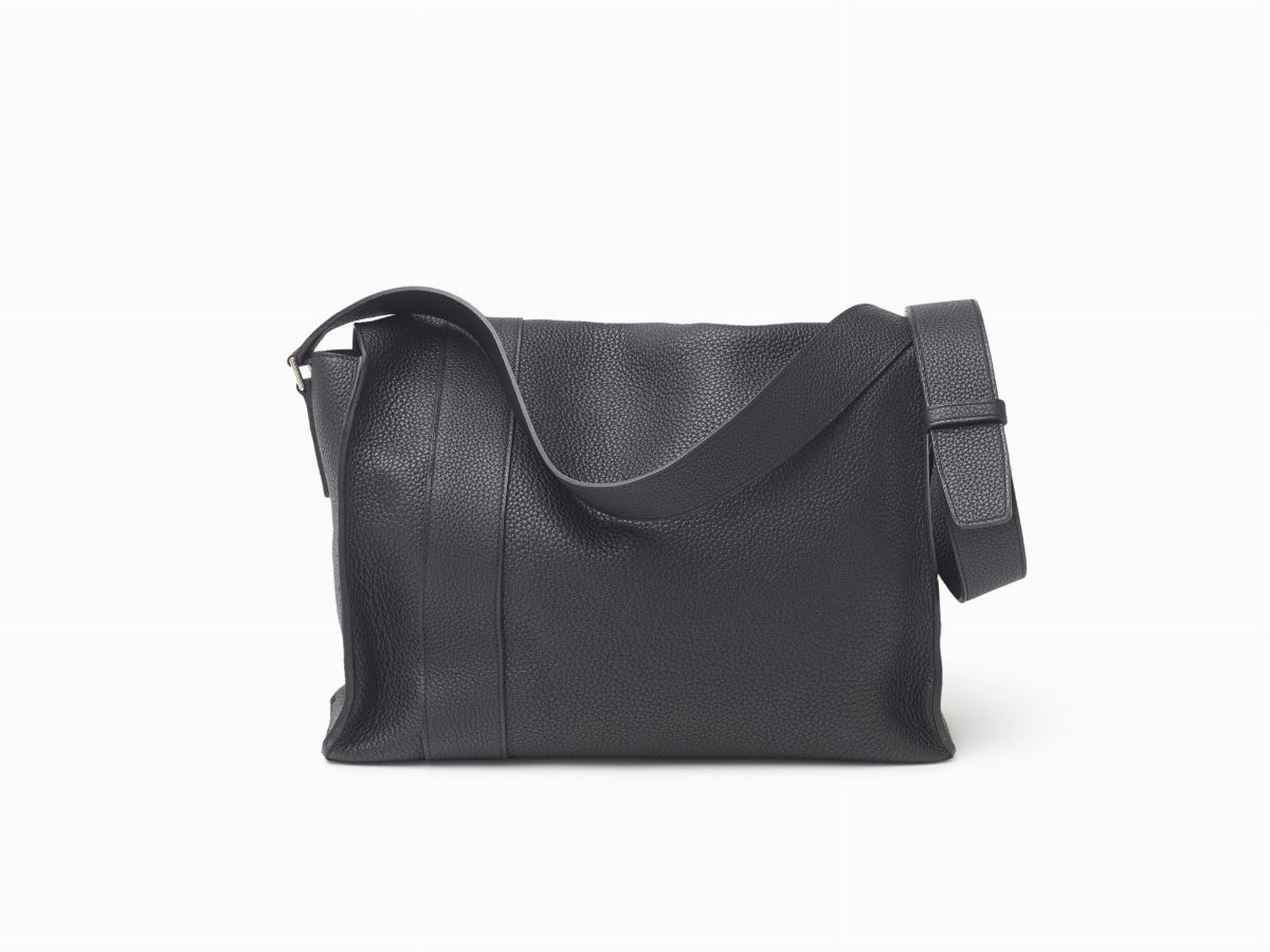 Hermès - Alfred Besace, Borsa in pelle taurillon clemence 35 cm