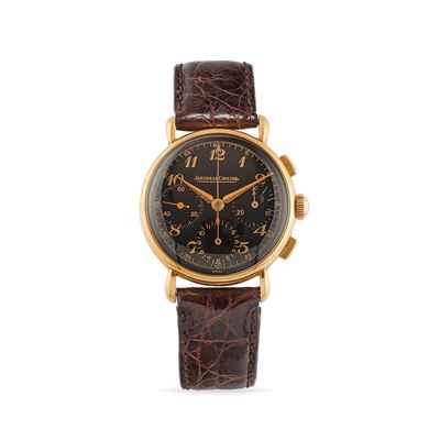 Cronografo, oro 18k, anni '50