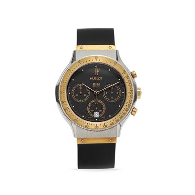 Cronografo MDM 1620, anni '90, acciaio e oro 18k