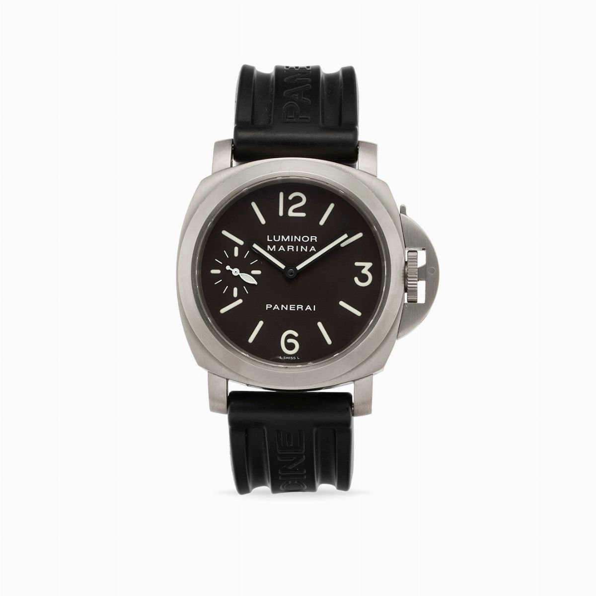 Panerai luminor hotsell marina rubber strap