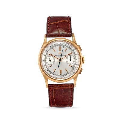 Cronografo 4072, Oro Rosa 18k, Anni '50