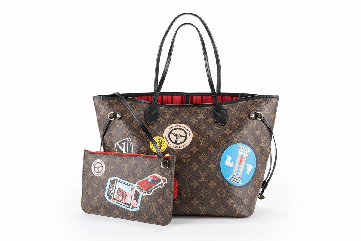 Borse rosse Louis Vuitton in Vendita in Asta Online