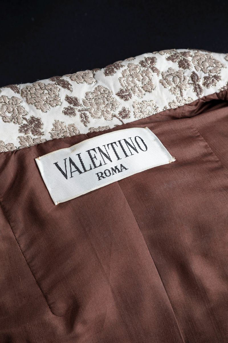 Valentino - Tailleur da sera in jacquard ricamato