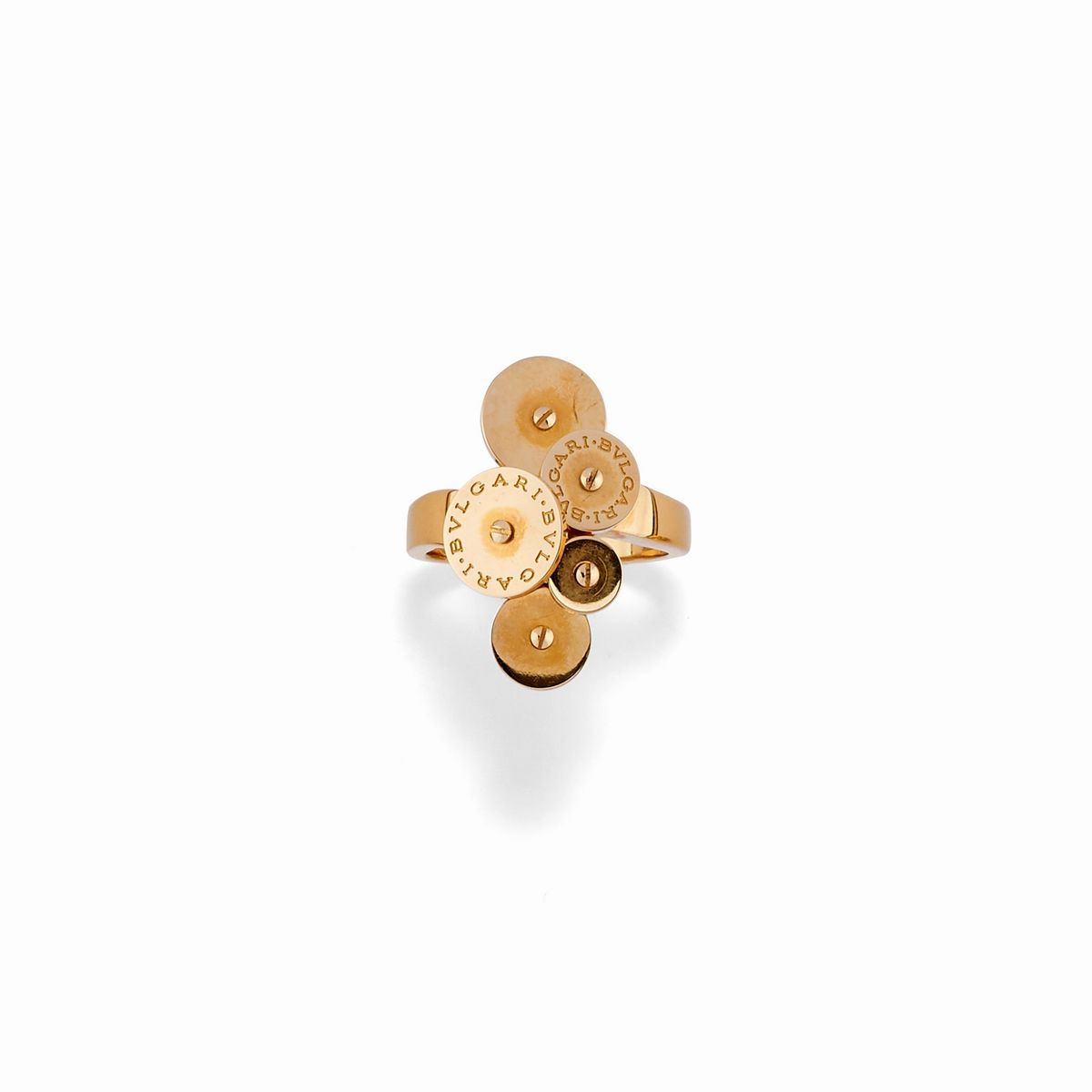 Bulgari A 18K yellow gold ring