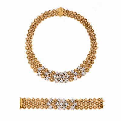 Demi Parure con Diamanti